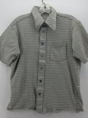 VINTAGE Mac Phergus Shirt Small 70s 80s Leisure Disco Mod USA Made